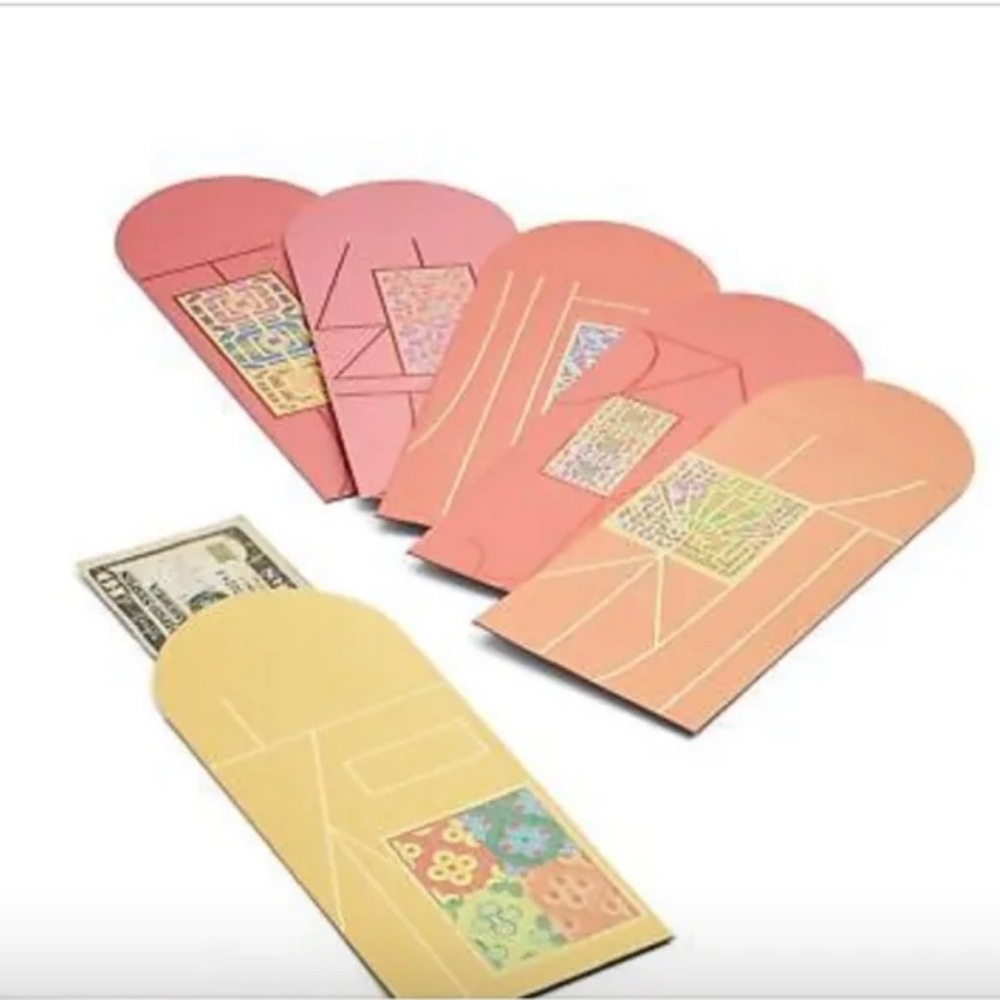 Holiday Lane Lunar New Year Gift Envelopes, Set of 6, Multi